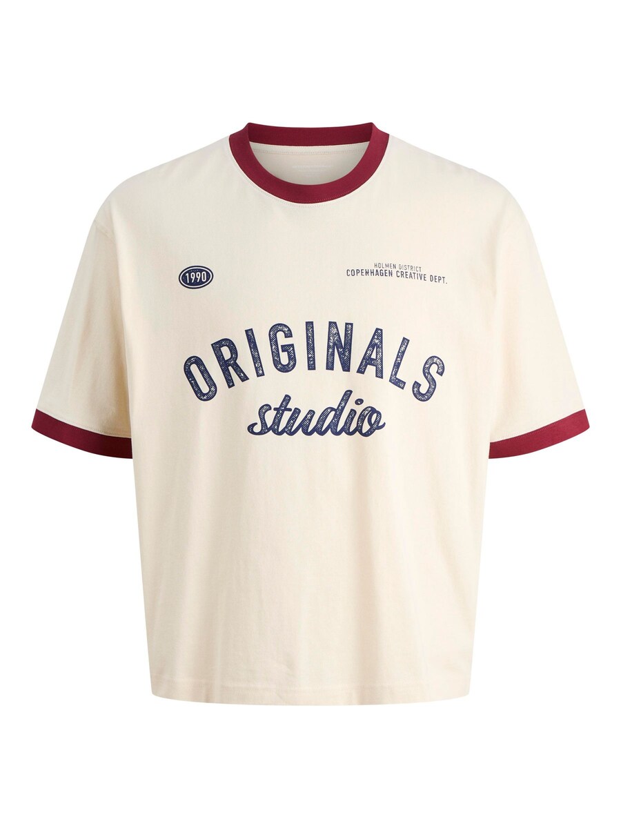 Футболка JACK & JONES JACK & JONES , Cream 
Футболка JACK & JONES JACK & JONES , Cream