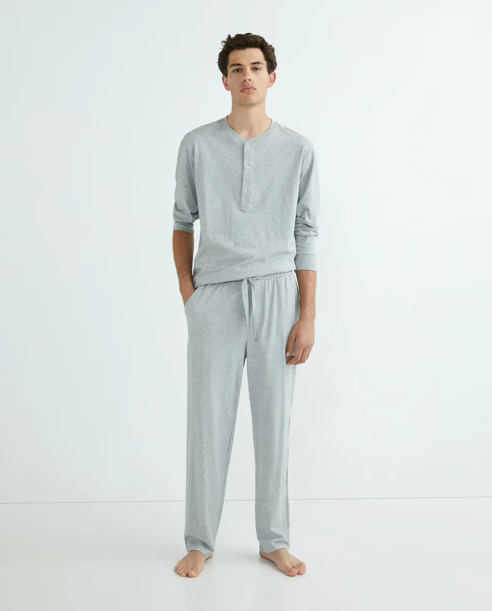 Мужские пижамные штаны из экологически чистого хлопка Emidio Tucci, серый
Мужские пижамные штаны из экологически чистого хлопка Emidio Tucci, серый