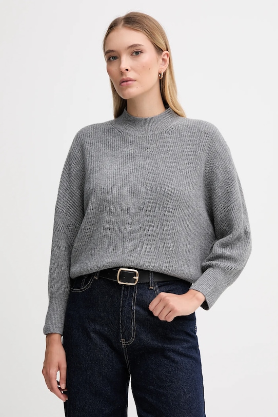 Свитер из смесовой шерсти Oui, серый
Свитер из смесовой шерсти Oui, серый