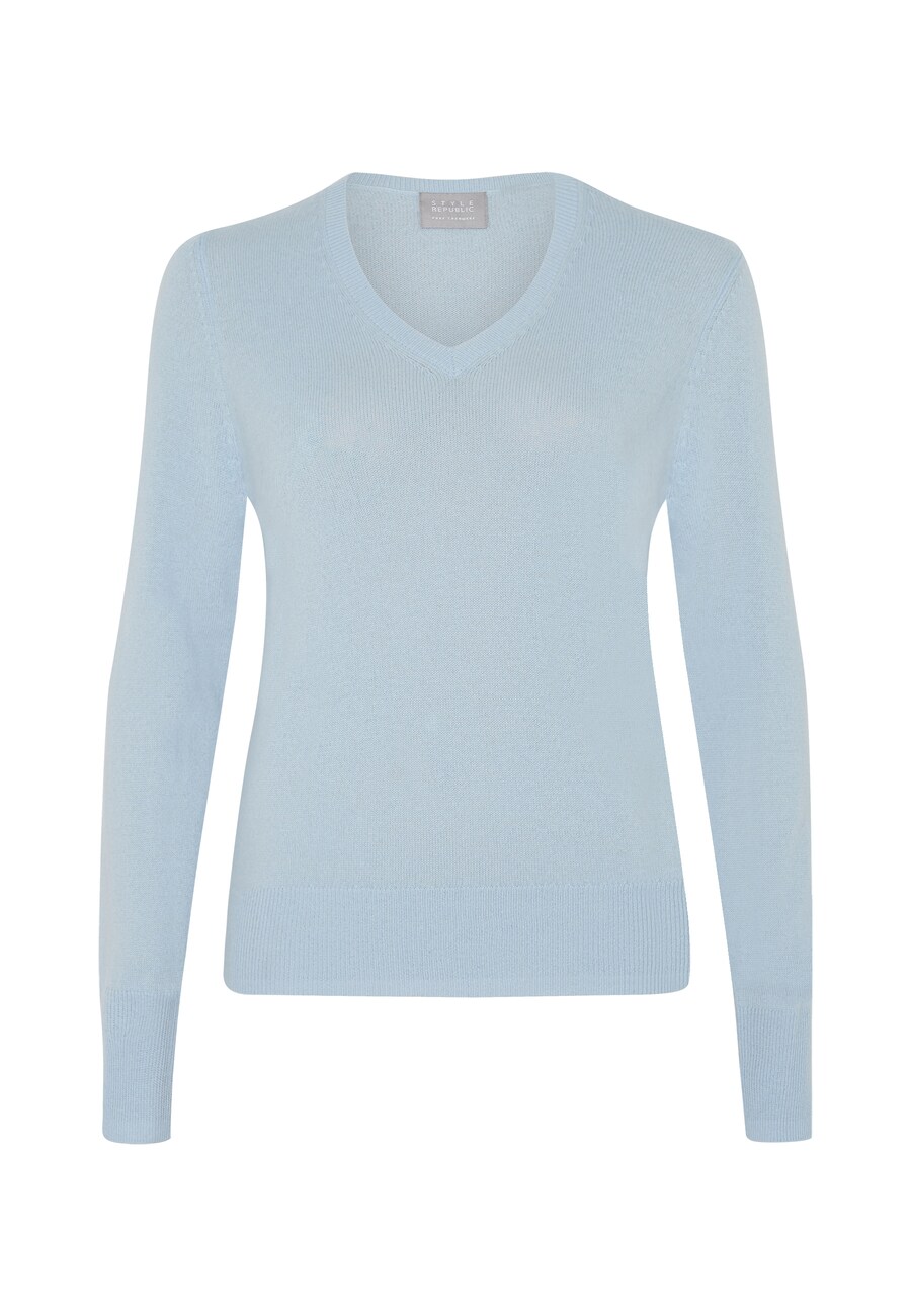 Базовый свитер Style Republic Sweater, светло-синий
Базовый свитер Style Republic Sweater, светло-синий