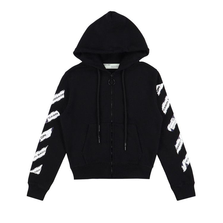Худи Off-White Baggage Tape Arrows Zip Hoodie, Black
Худи Off-White Baggage Tape Arrows Zip Hoodie, Black