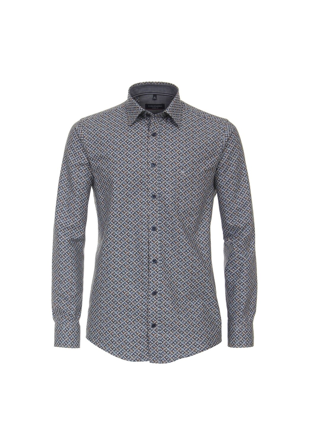 Мужская повседневная рубашка с принтом повседневного кроя CASAMODA, цвет Mittelblau
Мужская повседневная рубашка с принтом повседневного кроя CASAMODA, цвет Mittelblau
