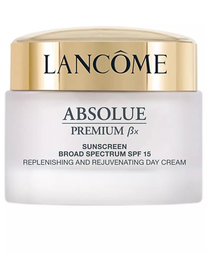 Absolue Premium Bx SPF 15 Увлажняющий крем и солнцезащитный лосьон, 2,6 унции Lancôme
Absolue Premium Bx SPF 15 Увлажняющий крем и солнцезащитный лосьон, 2,6 унции Lancôme