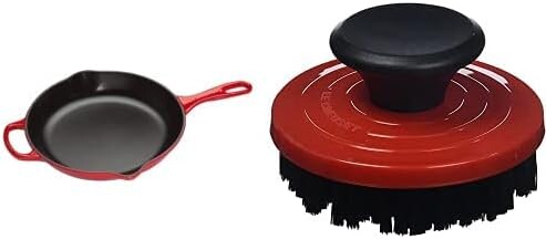 Сковорода Le Creuset с эмалированной чугунной ручкой, 10,25 дюйма (1–3/4 кварты), вишневая и нейлоновая кисточка, 3 1/4 дюйма вишневая, Cerise
Сковорода Le Creuset с эмалированной чугунной ручкой, 10,25 дюйма (1–3/4 кварты), вишневая и нейлоновая кисточка, 3 1/4 дюйма вишневая, Cerise