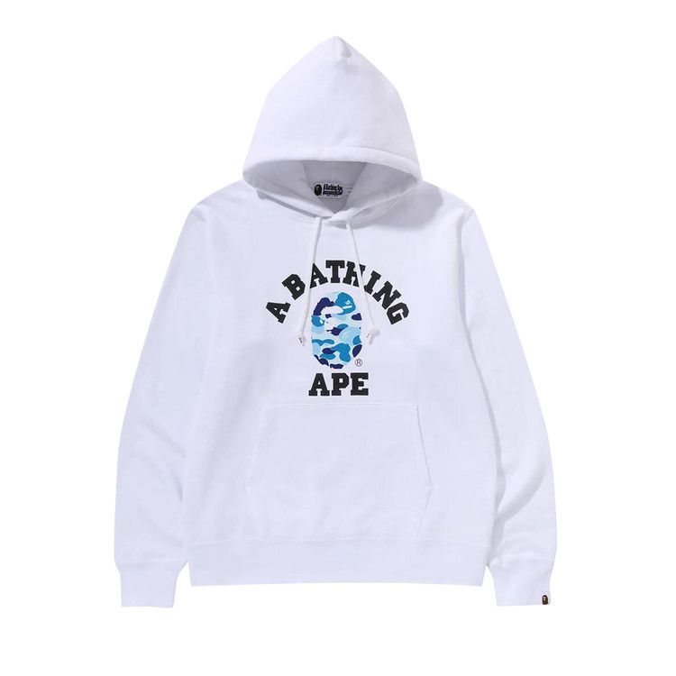 Худи BAPE ABC Camo College Organic Pullover Hoodie, White/Blue
Худи BAPE ABC Camo College Organic Pullover Hoodie, White/Blue
