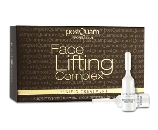 Укрепляющие ампулы с эффектом лифтинга лица, 12x3 мл PostQuam
Укрепляющие ампулы с эффектом лифтинга лица, 12x3 мл PostQuam