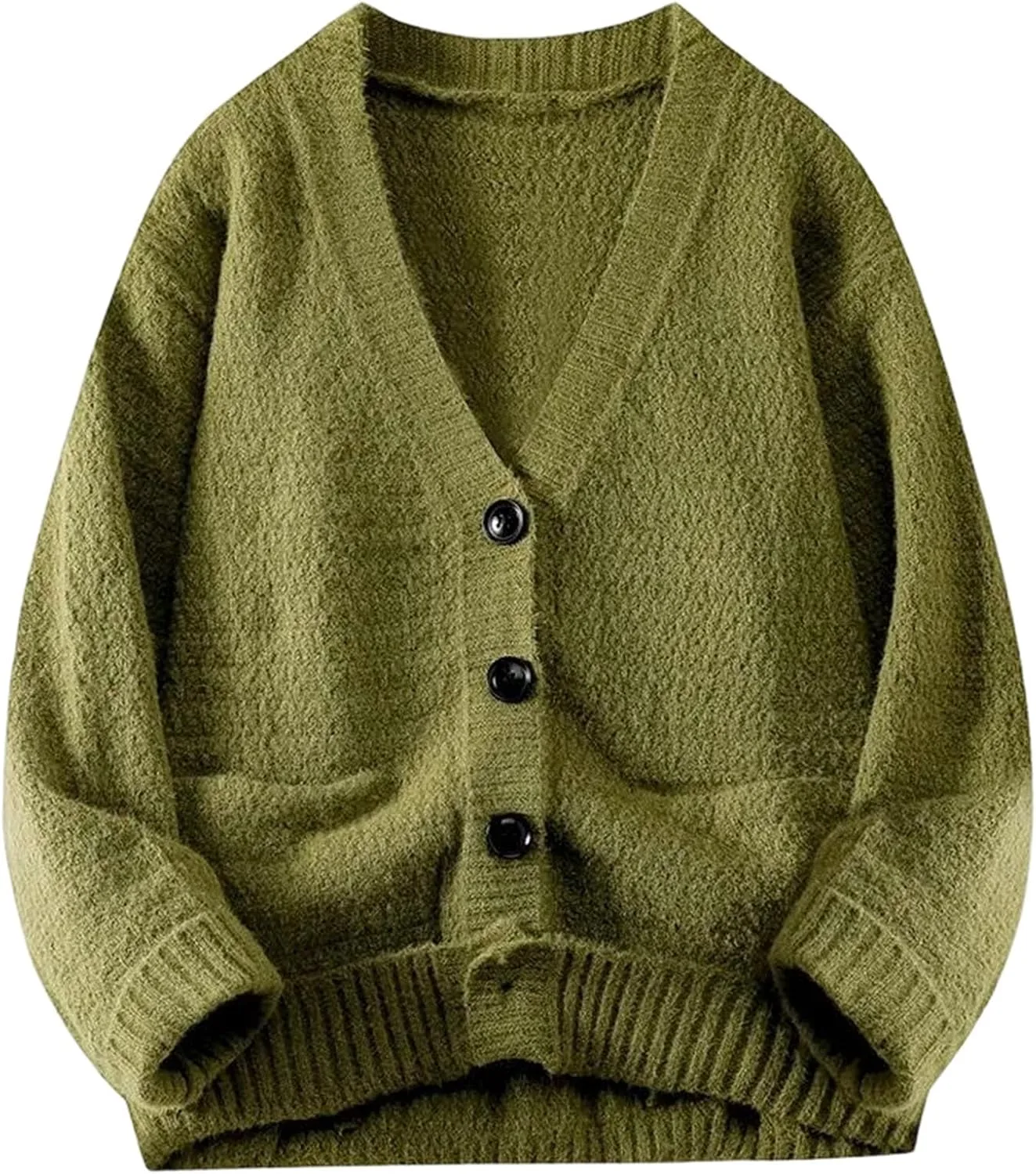 Мужской свитер с V-образным вырезом, свободного кроя, из плотной фактурной пряжи
Мужской свитер с V-образным вырезом, свободного кроя, из плотной фактурной пряжи