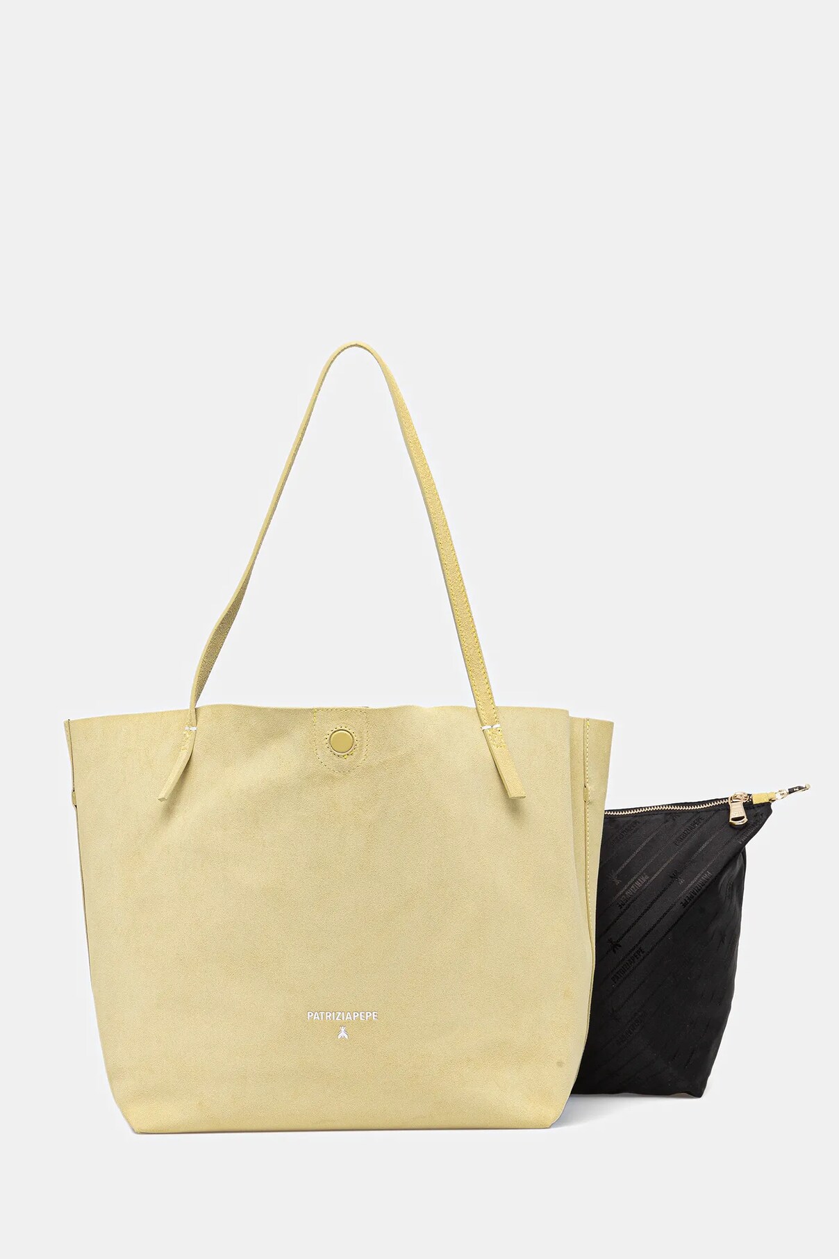 Двусторонняя кожаная сумка Patrizia Pepe, зеленый
Двусторонняя кожаная сумка Patrizia Pepe, зеленый