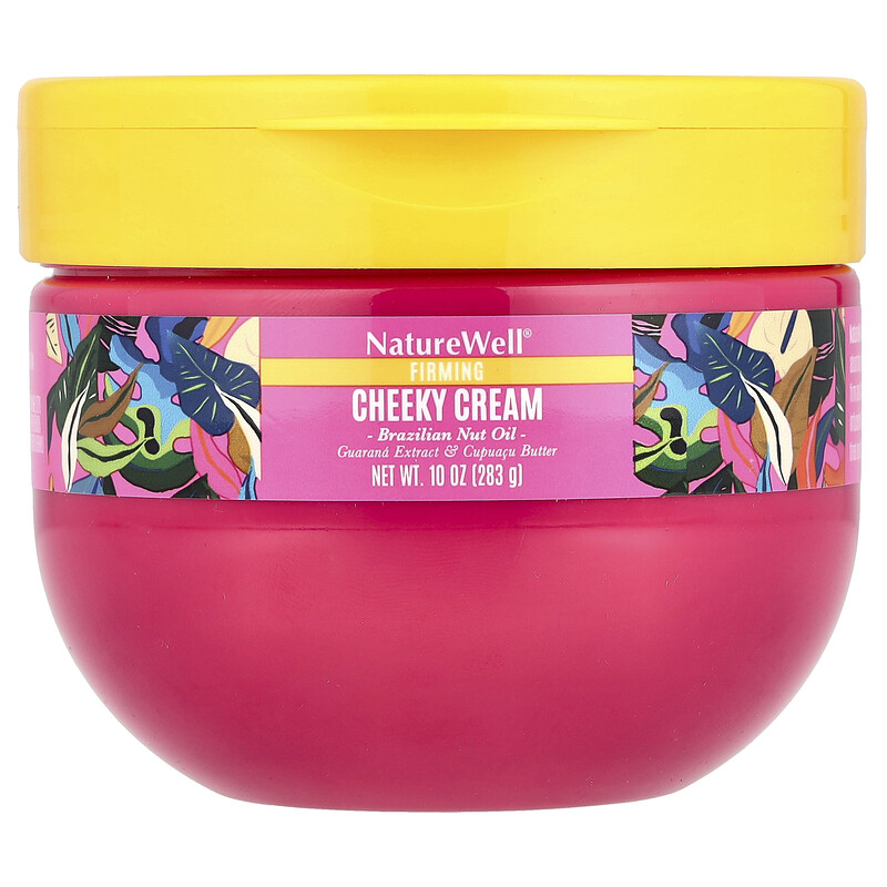 Naturewell, Cheeky Cream, масло бразильского ореха, 283 г (10 унций)
Naturewell, Cheeky Cream, масло бразильского ореха, 283 г (10 унций)