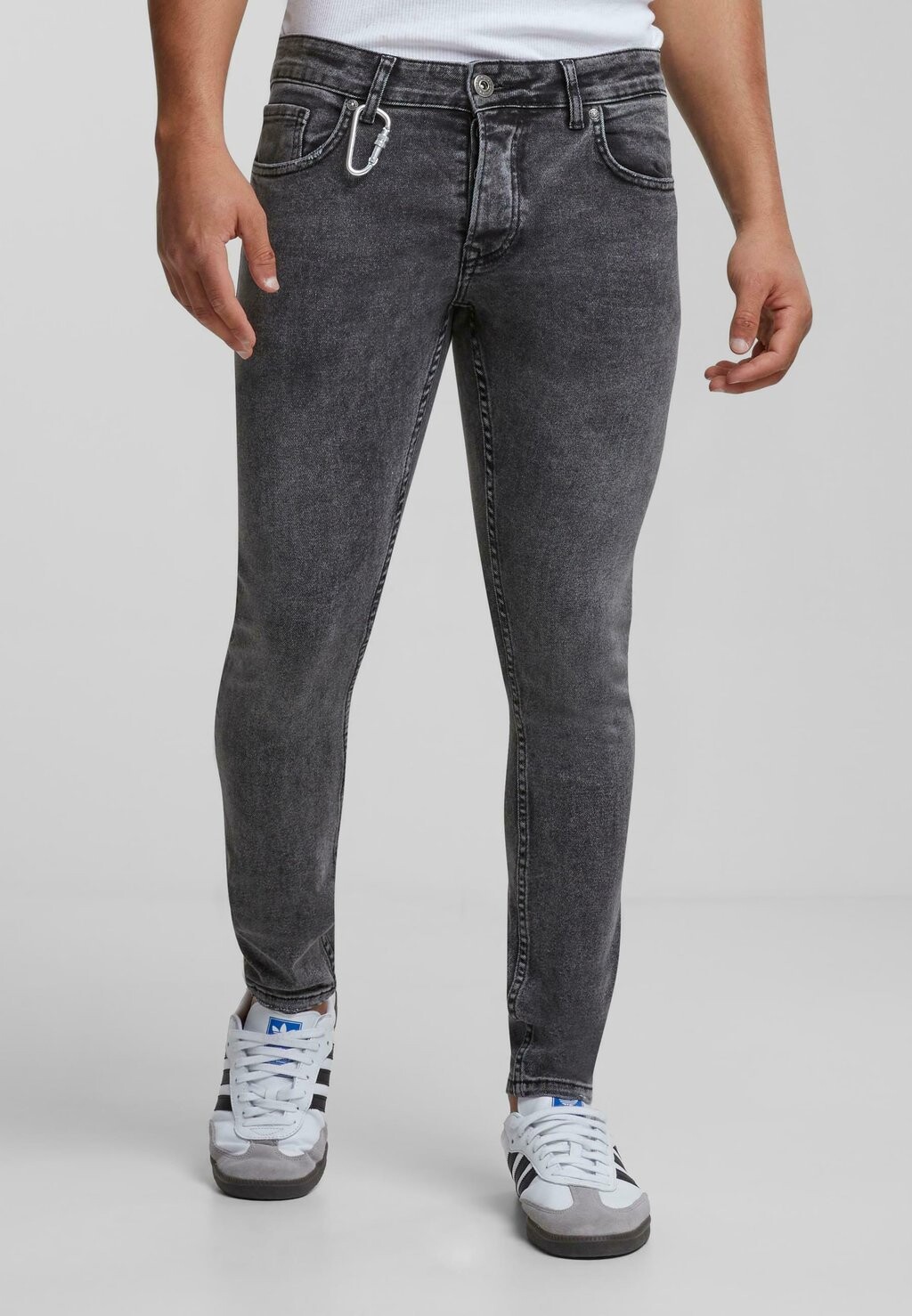 Джинсы облегающие 2Y Studios, антрацит
Джинсы облегающие 2Y Studios, антрацит