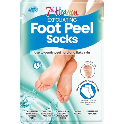 Отшелушивающие носки для ног 7th Heaven
Отшелушивающие носки для ног 7th Heaven