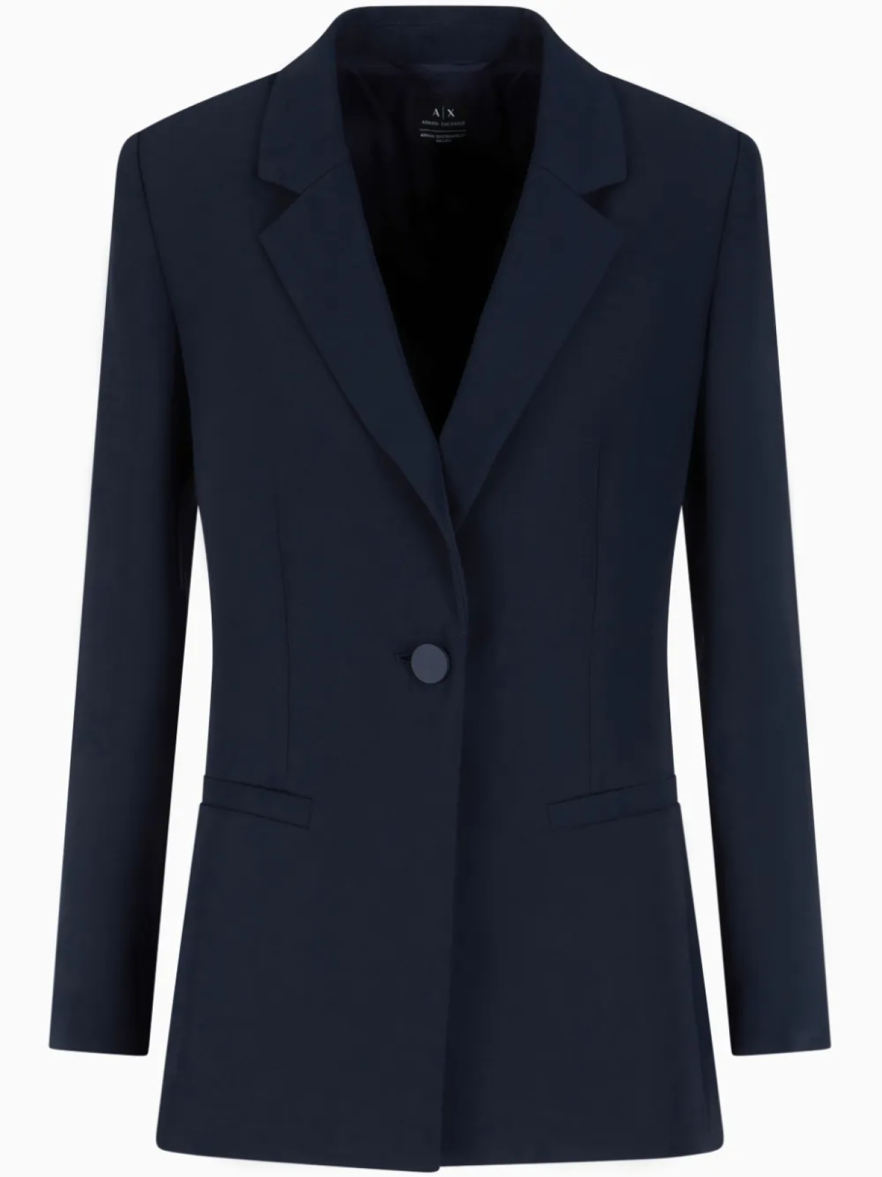 Armani Exchange однобортный пиджак, синий
Armani Exchange однобортный пиджак, синий