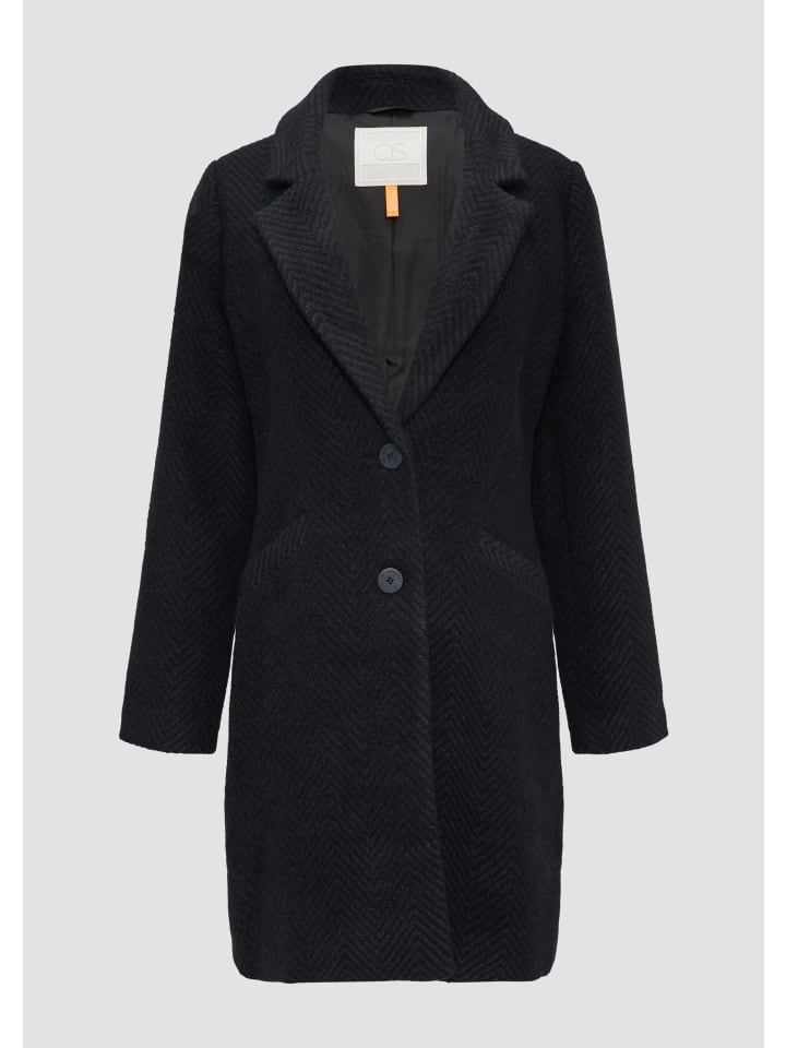 Пальто для улицы в цвете 58Q0_глубокий синий QS
Пальто для улицы в цвете 58Q0_глубокий синий QS