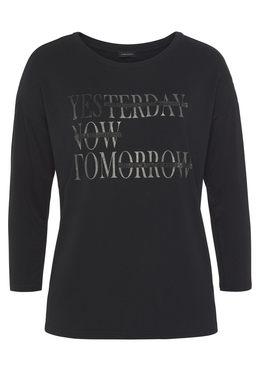 Тонкий вязаный свитер LAURA SCOTT Sweater, черный
Тонкий вязаный свитер LAURA SCOTT Sweater, черный