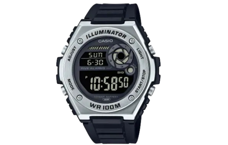 Мужские часы DIGITAL Series Black MWD-100H-1BV CASIO
Мужские часы DIGITAL Series Black MWD-100H-1BV CASIO