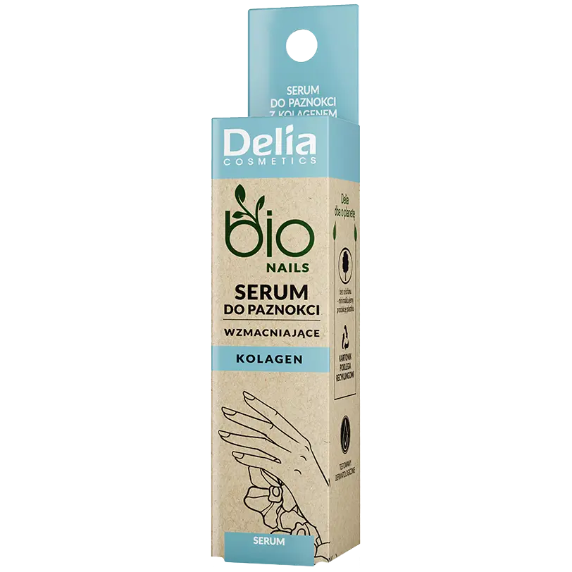 Укрепляющая коллагеновая сыворотка для ногтей Delia Bio, 11 мл 
Укрепляющая коллагеновая сыворотка для ногтей Delia Bio, 11 мл