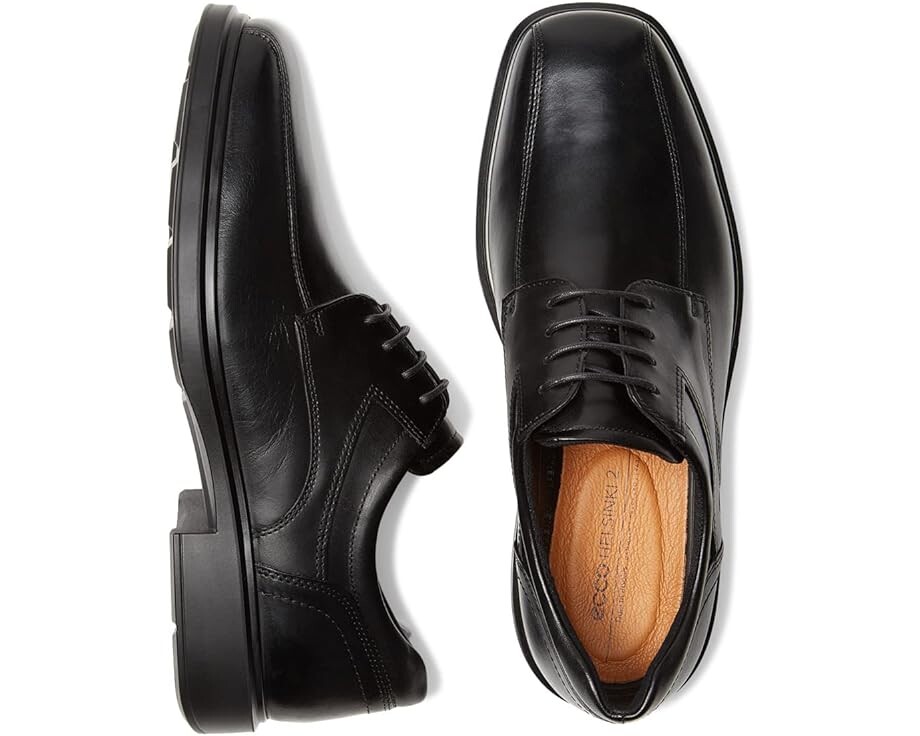 Оксфорды ECCO Helsinki 2.0 Bike Toe Tie, черный 
Оксфорды ECCO Helsinki 2.0 Bike Toe Tie, черный