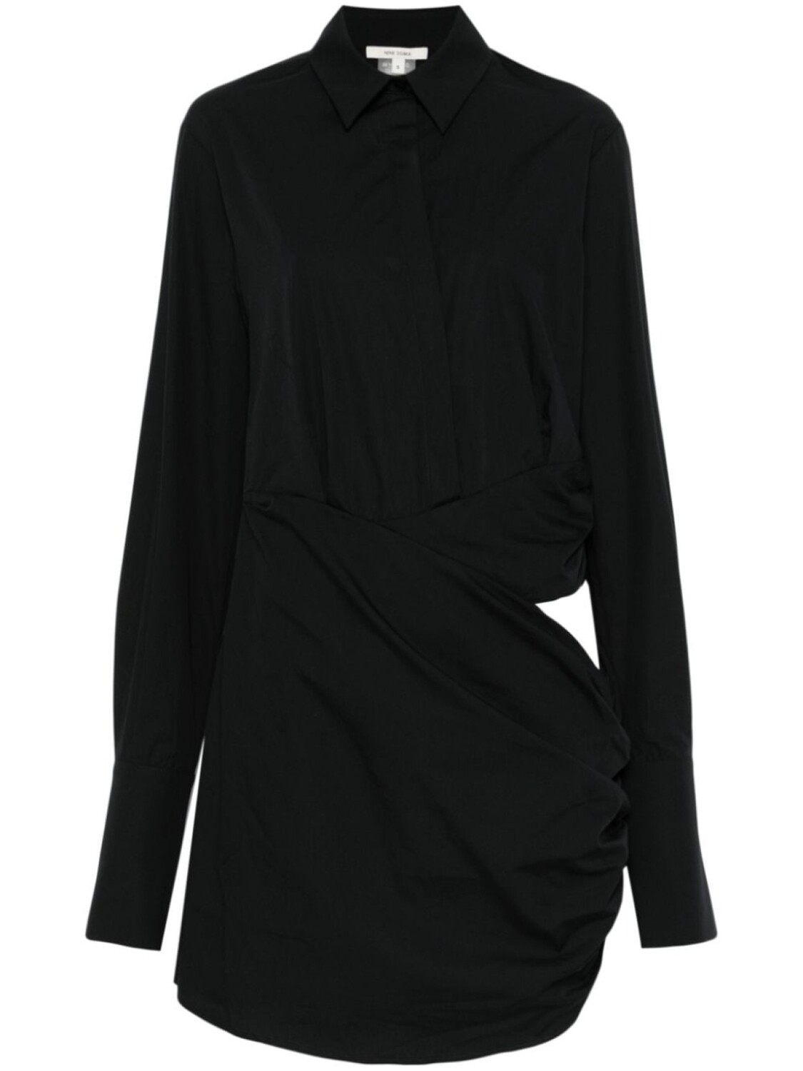 Nensi Dojaka поплиновое платье мини, черный
Nensi Dojaka поплиновое платье мини, черный