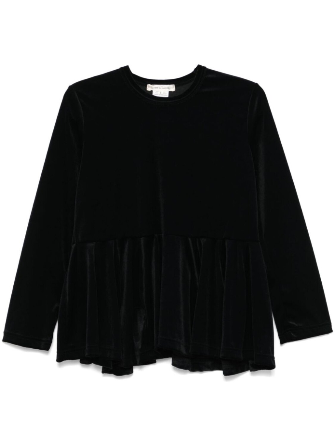 Comme Des Garçons Comme Des Garçons топ с баской, черный
Comme Des Garçons Comme Des Garçons топ с баской, черный