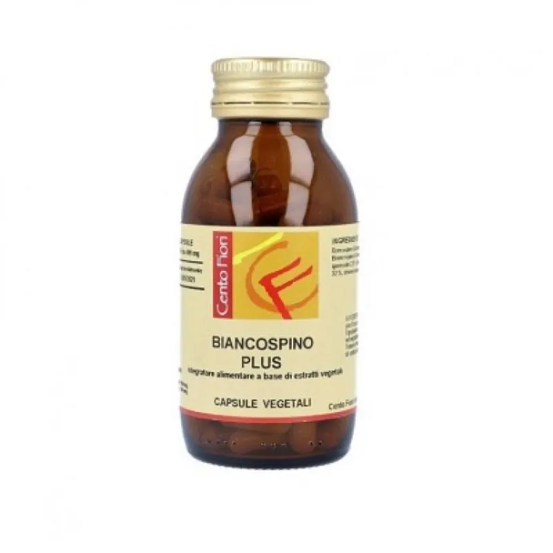 Biancospino Plus 100 растительных капсул Cento Fiori
Biancospino Plus 100 растительных капсул Cento Fiori