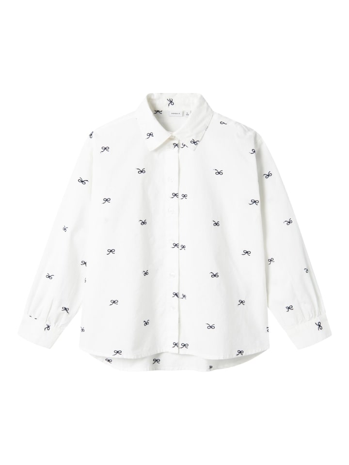 Рубашка name it, ярко-белый 
Рубашка name it, ярко-белый