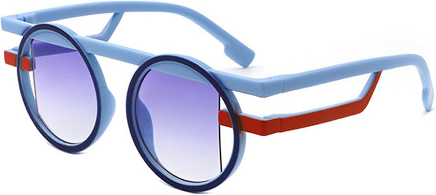 Ретро круглые солнцезащитные очки для женщин, модные градиентные очки для мужчин, панк-очки, сине-зеленые солнцезащитные очки, очки для активного отдыха и путешествий mincl, C1
Ретро круглые солнцезащитные очки для женщин, модные градиентные очки для мужчин, панк-очки, сине-зеленые солнцезащитные очки, очки для активного отдыха и путешествий mincl, C1