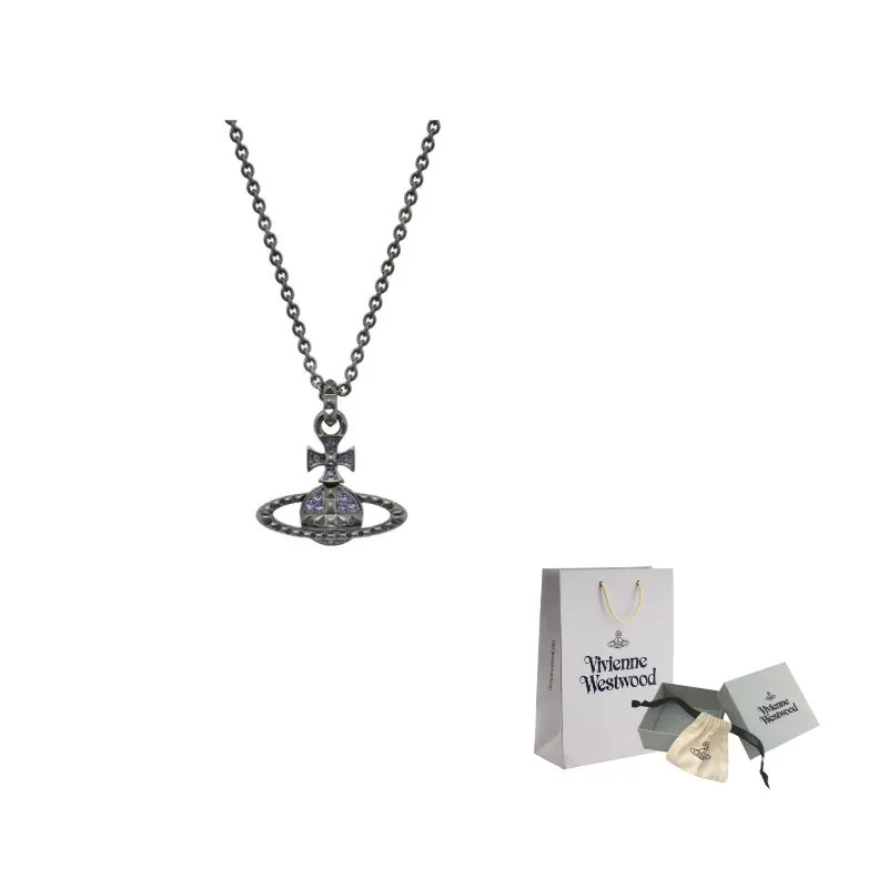 Vivienne Westwood Mayfair Bas Relief Подвеска Латунное ожерелье Unisex Gunmetal Gray/Purple Diamond
Vivienne Westwood Mayfair Bas Relief Подвеска Латунное ожерелье Unisex Gunmetal Gray/Purple Diamond
