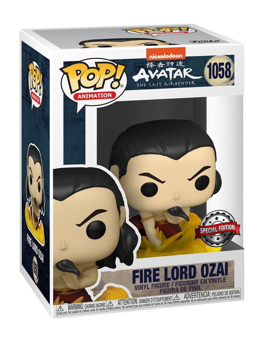 Funko POP Avatar: The Last Airbender 1058 Специальное издание «Повелитель огня Озай» Funko POP!
Funko POP Avatar: The Last Airbender 1058 Специальное издание «Повелитель огня Озай» Funko POP!