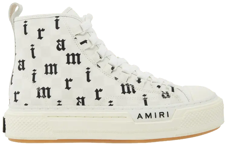 Кроссовки Amiri Old English Court High 'White Black', белый
Кроссовки Amiri Old English Court High 'White Black', белый