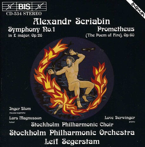 CD диск Scriabin / Segerstam / Spo: Symphony 1 / Prometheus
CD диск Scriabin / Segerstam / Spo: Symphony 1 / Prometheus