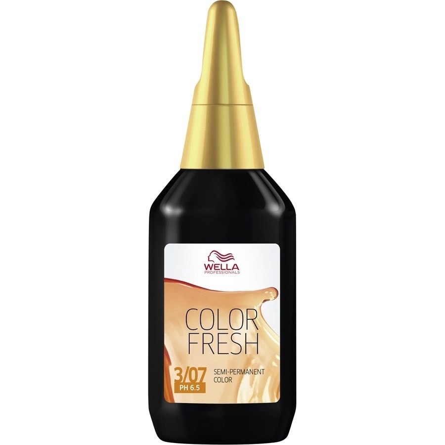 Краска для волос color fresh semi-permanent color Wella Professionals, nr. 3/07 dunkelbraun natur-braun, объем 75 мл
Краска для волос color fresh semi-permanent color Wella Professionals, nr. 3/07 dunkelbraun natur-braun, объем 75 мл