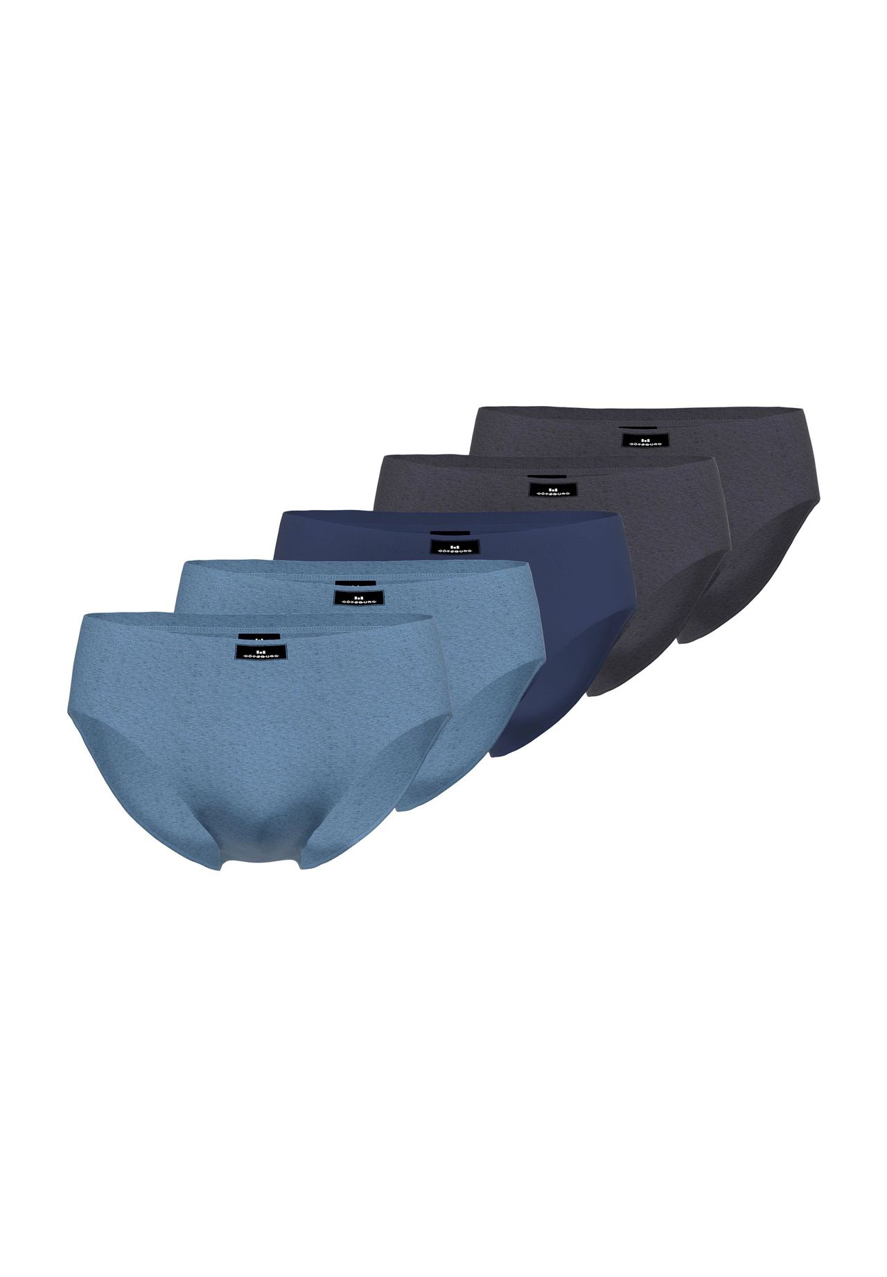 Трусы Tower, 5 шт, одинарный трикотаж, мужские GÖTZBURG, цвет 631 Blue-dark-mel 
Трусы Tower, 5 шт, одинарный трикотаж, мужские GÖTZBURG, цвет 631 Blue-dark-mel
