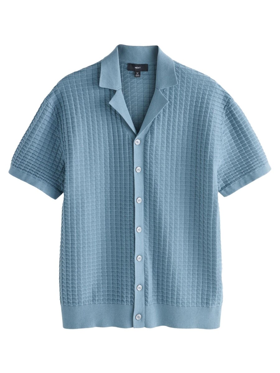 Рубашка обычного кроя на пуговицах Next, синий
Рубашка обычного кроя на пуговицах Next, синий