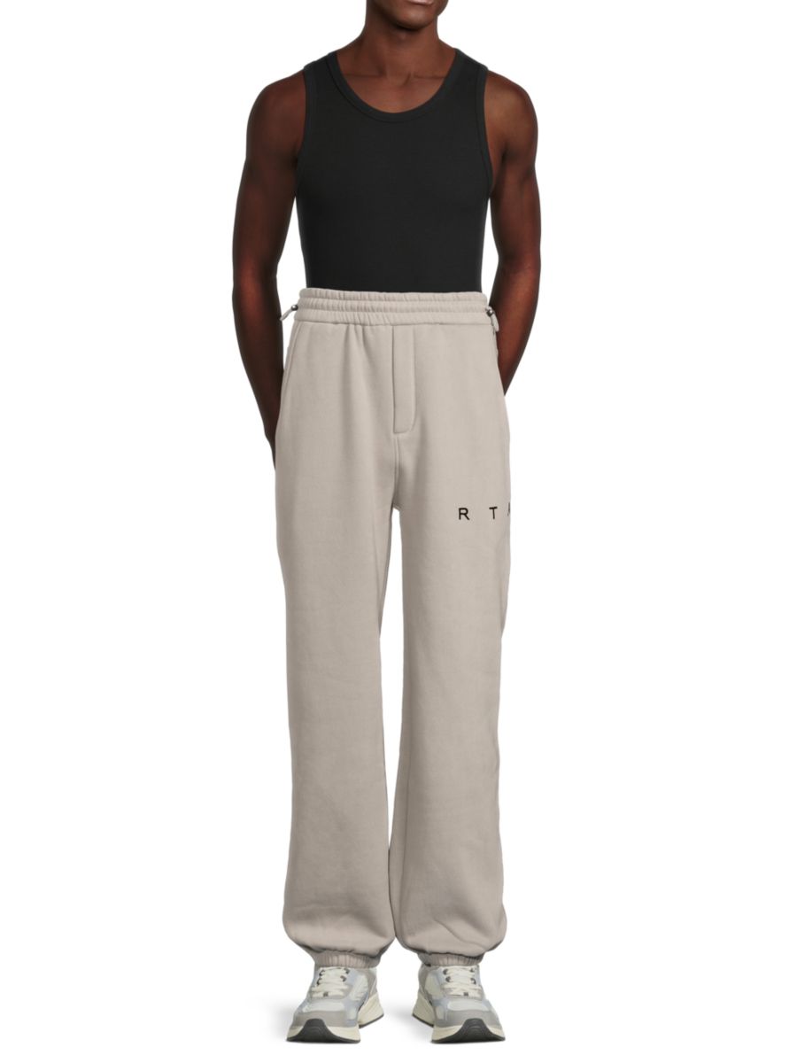 Спортивные брюки с логотипом RTA, цвет Dove Grey
Спортивные брюки с логотипом RTA, цвет Dove Grey