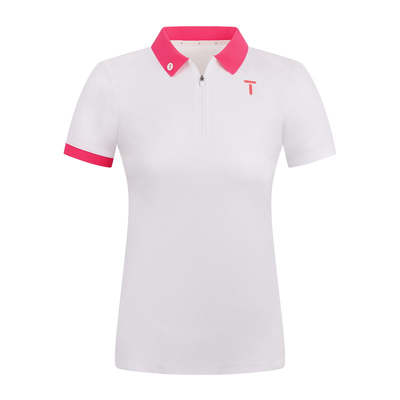 Футболка поло женская EUROPEAN TOUR, черная 
Футболка поло женская EUROPEAN TOUR, черная