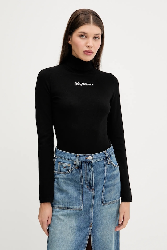 Свитер Karl Lagerfeld Jeans, черный
Свитер Karl Lagerfeld Jeans, черный