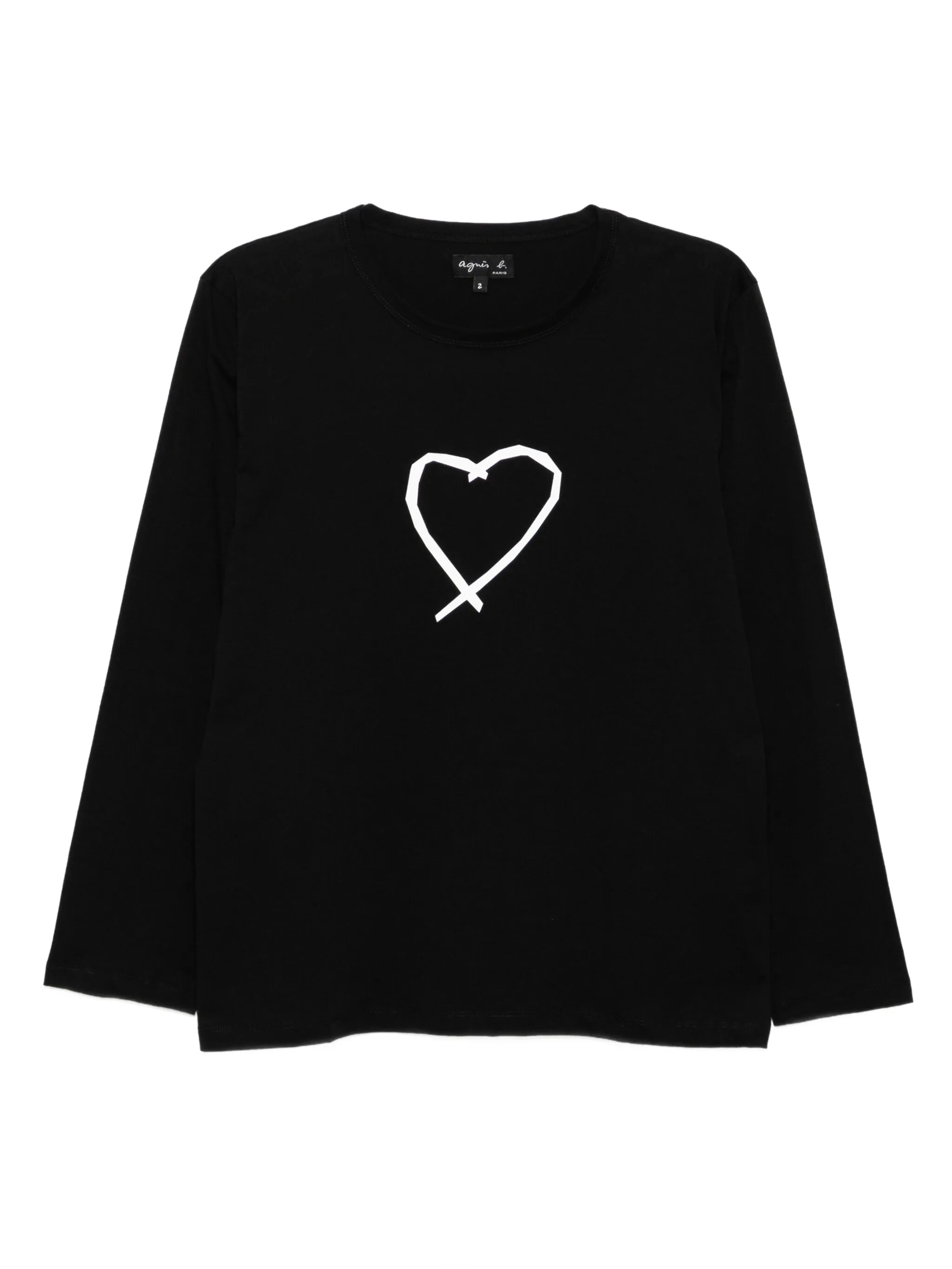 Футболка с графичным принтом Agnès B., черный
Футболка с графичным принтом Agnès B., черный