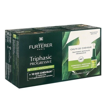 Трехфазный прогрессивный 8 флаконов, Rene Furterer
Трехфазный прогрессивный 8 флаконов, Rene Furterer