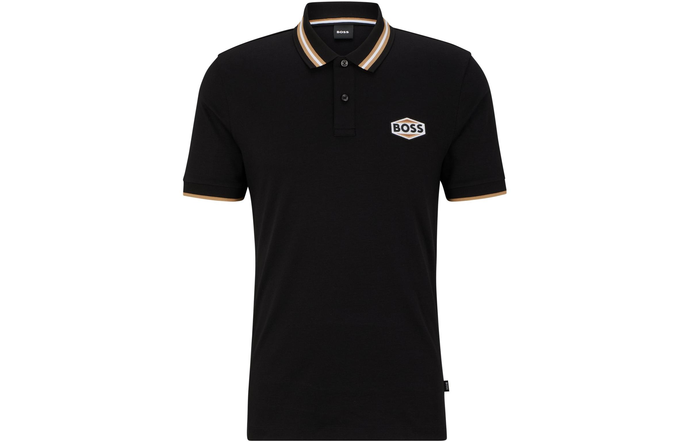 HUGO BOSS Мужская черная поло, Черный, HUGO BOSS Мужская черная поло
HUGO BOSS Мужская черная поло, Черный, HUGO BOSS Мужская черная поло