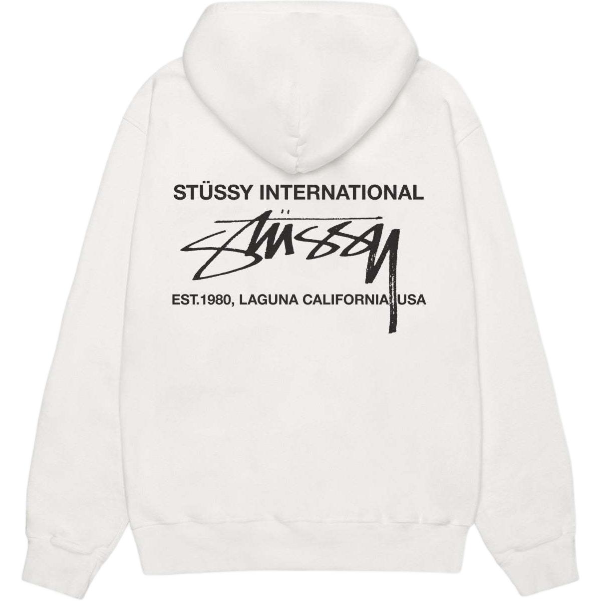 Пигментированный худи Smooth International Stussy, белый
Пигментированный худи Smooth International Stussy, белый