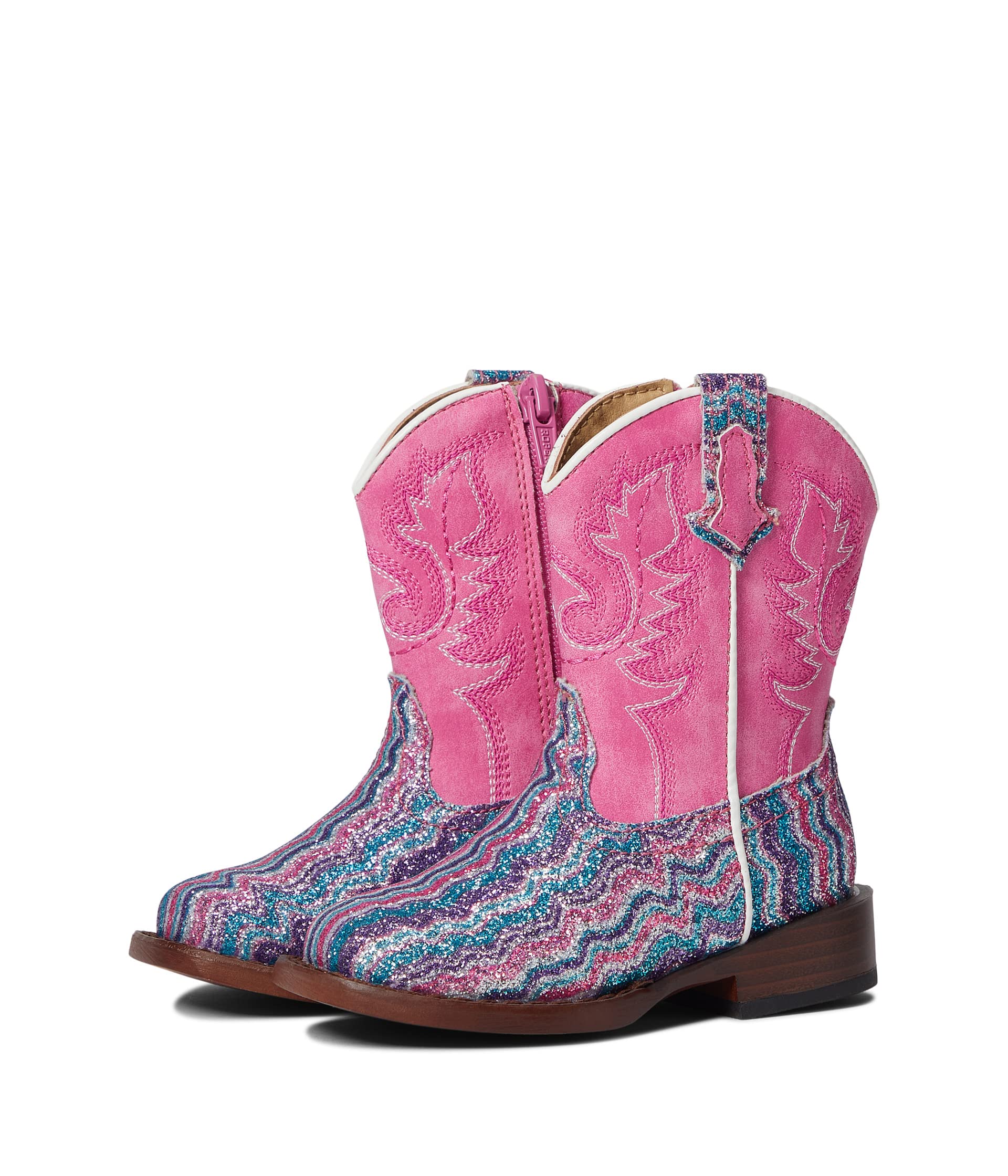 Ботинки Roper Kids Glitter Waves, розовый
Ботинки Roper Kids Glitter Waves, розовый