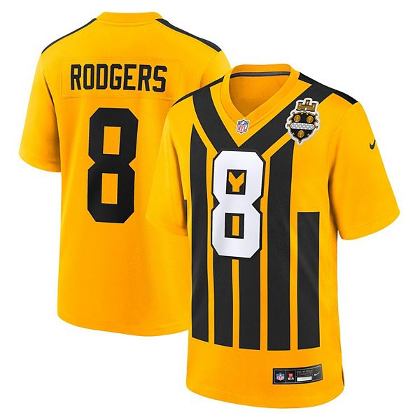 Мужская футболка Aaron Rodgers Pittsburgh Steelers альтернативная ретро 1933 Nike
Мужская футболка Aaron Rodgers Pittsburgh Steelers альтернативная ретро 1933 Nike