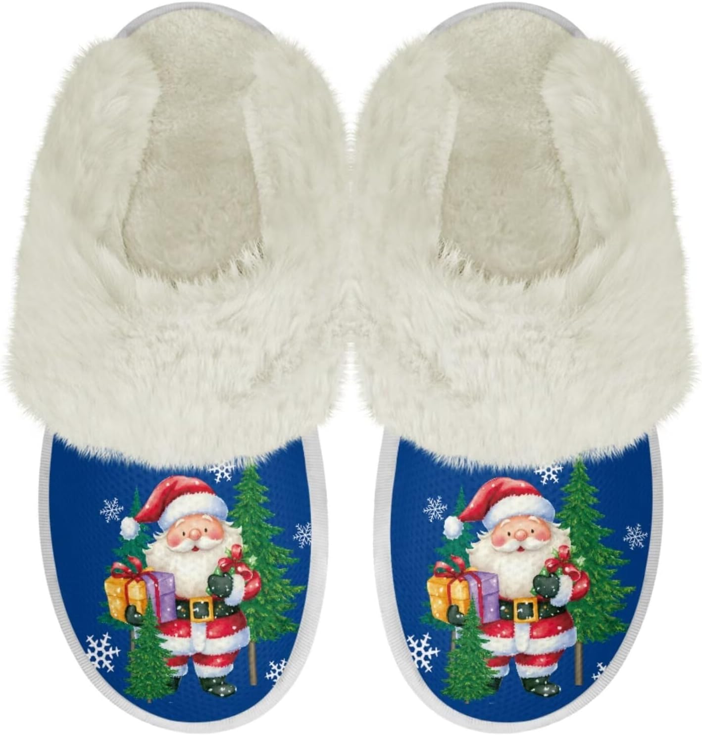 Домашние тапочки Binienty для женщин и мужчин с эффектом памяти, для дома и улицы, пушистые тапочки для спальни, Christmas Santa
Домашние тапочки Binienty для женщин и мужчин с эффектом памяти, для дома и улицы, пушистые тапочки для спальни, Christmas Santa