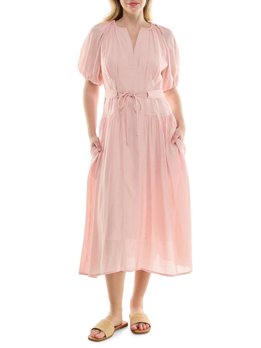 Платье миди из жатого хлопка с рукавами-фонариками Nicole Miller, цвет Peek A Boo
Платье миди из жатого хлопка с рукавами-фонариками Nicole Miller, цвет Peek A Boo