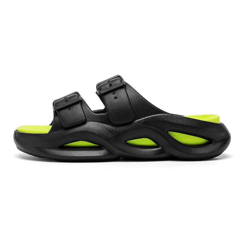 Тапочки-слайды мужские LONGYING, Black 
Тапочки-слайды мужские LONGYING, Black