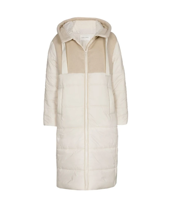 Парка из замши цвета экрю с капюшоном. Marie Mãro, бежевый
Парка из замши цвета экрю с капюшоном. Marie Mãro, бежевый