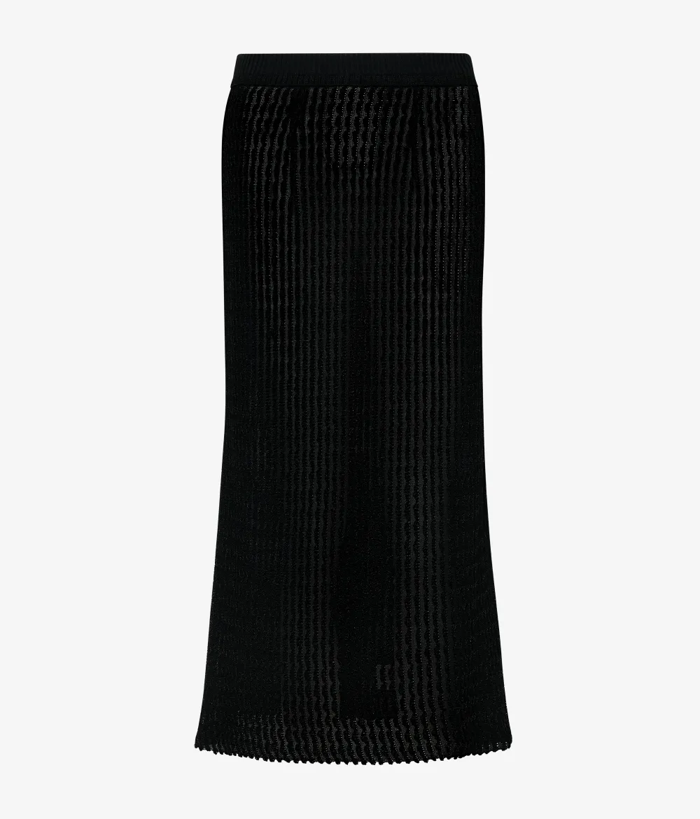Юбка миди в рубчик Maison Margiela, черный
Юбка миди в рубчик Maison Margiela, черный