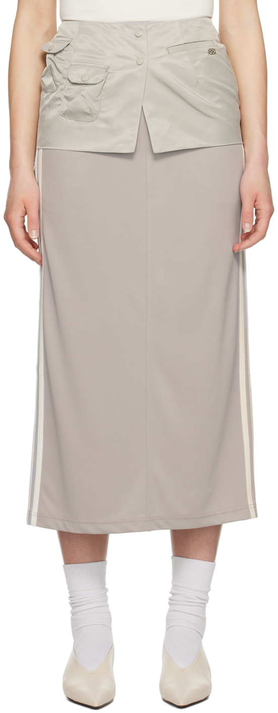 Зеленая мини-юбка в стиле милитари с запахом Kijun
Зеленая мини-юбка в стиле милитари с запахом Kijun