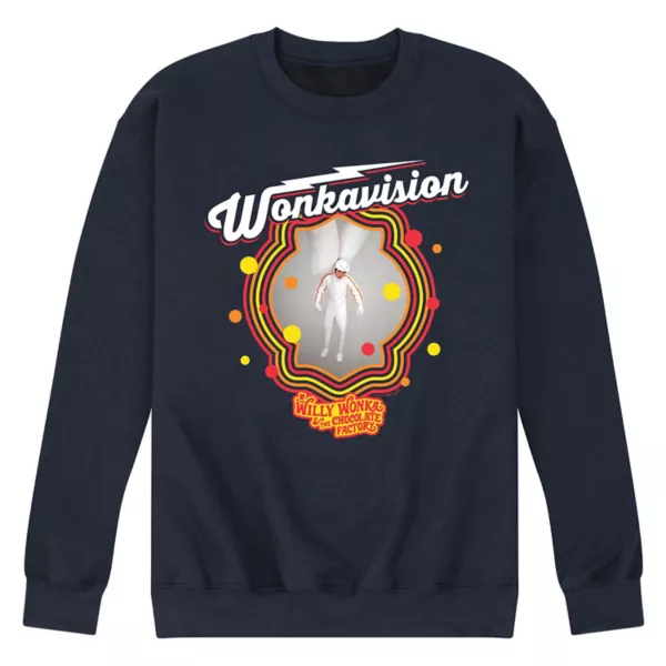 Мужская флисовая толстовка «Вилли Вонка ВонкаВижн» Licensed Character, синий
Мужская флисовая толстовка «Вилли Вонка ВонкаВижн» Licensed Character, синий