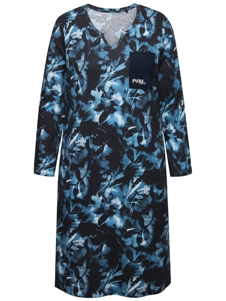 Ночная рубашка Ulla Popken, синий
Ночная рубашка Ulla Popken, синий